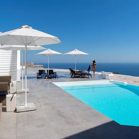 Sunset - Panoramic View Of The Santorini Sea *
